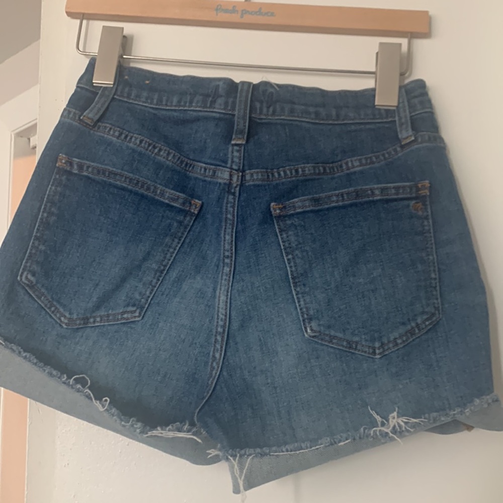 Madewell High Rise Denim Shorts - Picture 2 of 5